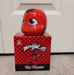 NWT Miraculous Tiki Planter/Pen Holder